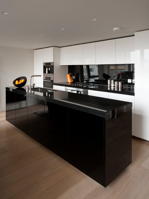 Black And White Kitchen | Houzz