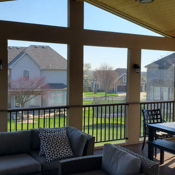 Olathe KS Screened Porch Design