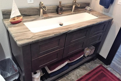 Bathroom - transitional bathroom idea in Other