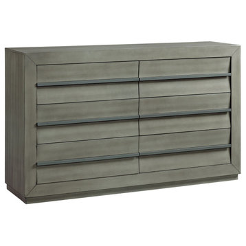 Picket House Furnishings Cosmo 7-Drawer Dresser In Grey B.25263.DR
