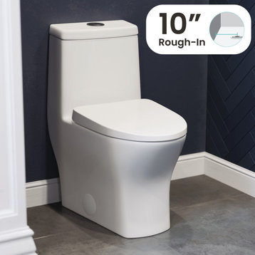 Sublime II Compact One Piece Toilet Dual Flush 1.1/1.6 With 10" Rough-In