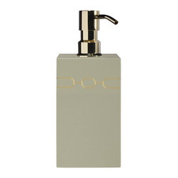 Norma Soap/Lotion Dispenser, Taupe - Products