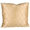 Dupioni Diamond 90/10 Duck Insert Pillow With Cover, 20x20