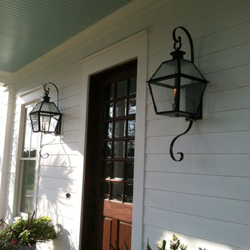 Front Door Gas Lanterns