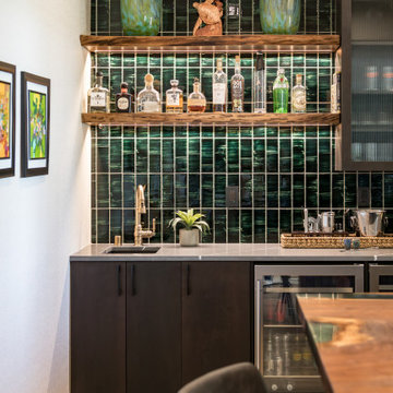 Wet Bar and Basement Remodel