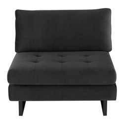 Nuevo - Shadow Grey & Black / Small - Armchairs And Accent Chairs