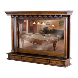 Centennial Back Bar - Game Room And Bar Furniture