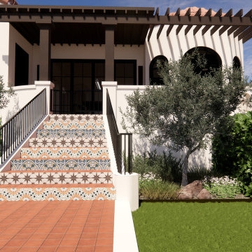 Spanish Revival Home Design - Los Feliz, LA