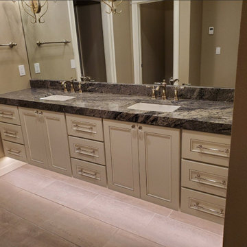 Calacatta Panoramic & Waterfall Granite