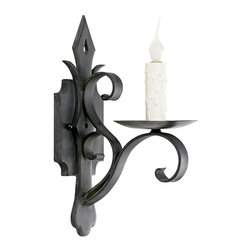 SC-011 Custom Hand Made Iron Sconce - Wall Sconces