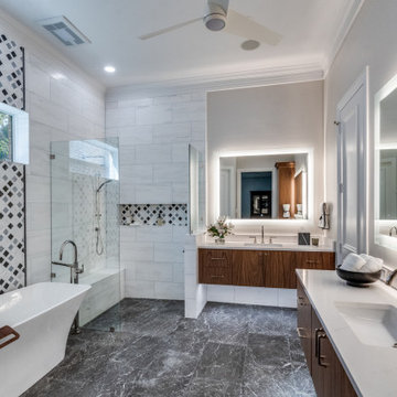 Walking into a Modern and Luxurious Oasis