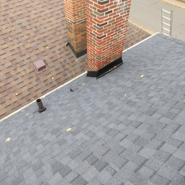 Asphalt Shingles Certainteed Landmark Moire Black Roof Installation