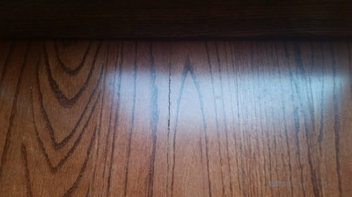 Cracks In New Hardwood Floor