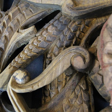 Design Ideas - Chinese Antique Architectural Pieces - Green Antiques