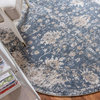 Transitional Ambrose Round 5' Round Tidewater Area Rug