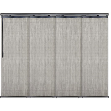 Arias 4-Panel Track Extendable Vertical Blinds 48-88"W