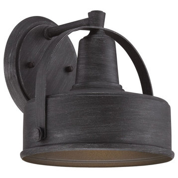 Designers Fountain 33131-WP Portland-DS - 8.25" One Light Outdoor Wall Lantern