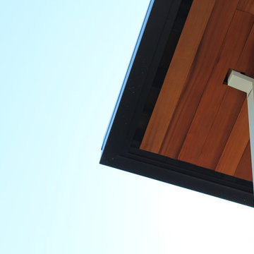 Fascia Wrap, Coping, Collector Boxes, Smooth Downspouts Los Angeles, Rose Avenue