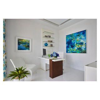 Private Residence, Boca Raton - Contemporary - Home Office - Miami - by ...