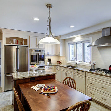 French door wall oven saves space