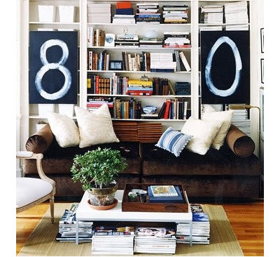 Eclectic  living space