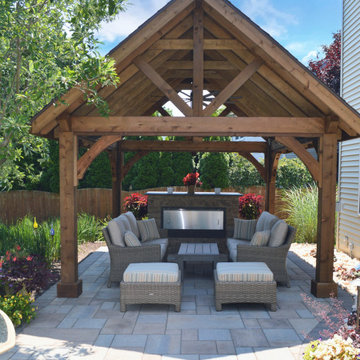 Newtown Outdoor Fireplace