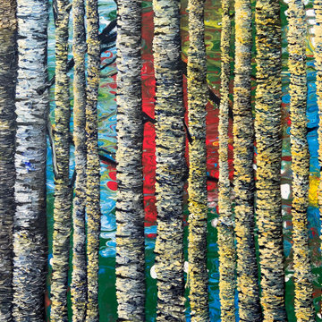Birch Tree Painting