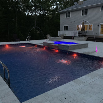 Backyard designed and built by Gappsi in Lloyd Harbor NY 11743