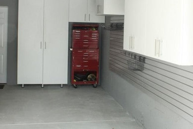 Inspiration for a modern shed remodel in Cincinnati