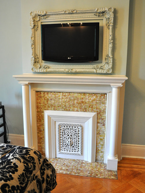 Hanging Pictures Around Tv Houzz