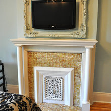 TV + Fireplace