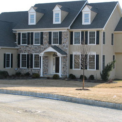 QuarryCut Stone - 40%Split Field 30%Brown 30%Dark - Irregular 2 - Siding And Stone Veneer