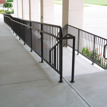 Series 5P Pipe Picket Railing