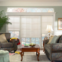 Brilliance&reg; pleated shades with Cordlock - Cellular Shades