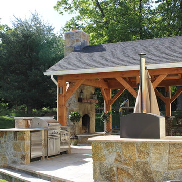 POST AND BEAM PAVILION