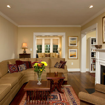 Family Room Now, Bedroom Later: Versatile Addition for Aging in Place