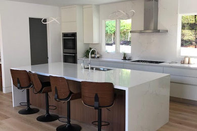 Inspiration for a coastal kitchen remodel in San Francisco