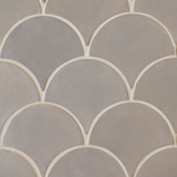 Large Moroccan Fish Scales - Wall And Floor Tile