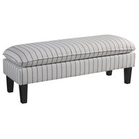 Ashley Arrowrock A3000113 Accent Bench, White/Gray