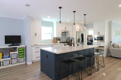 Home design - transitional home design idea in Orange County