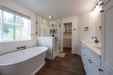 Example of a bathroom design in Denver