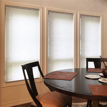 Roller Shade Transformation in Bellevue, WA | Amazing Blinds by Armi