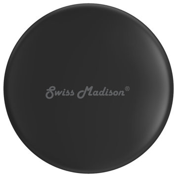 Swiss Madison Ceramic Pop Up Drain w/o Overflow in Matte Black