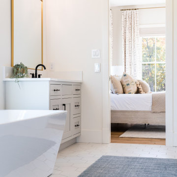 Modern Farmhouse Master Bedroom Suite