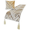 Decorative Ivory Jacquard Full 68"x18" Bed Runner Only - Clarissa Serene