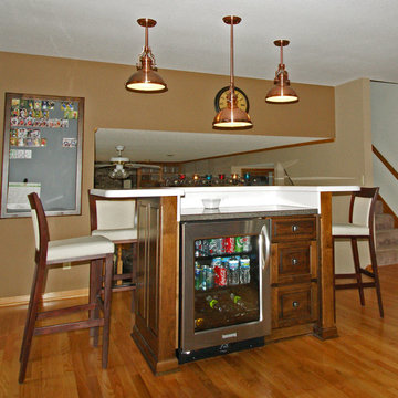 Beverage Center- Magnetic Chalkboard