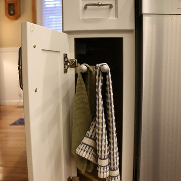 Slide Out Towel Bar For Kitchen