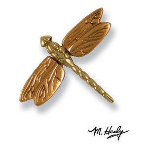 Monarch Butterfly Doorbell Ringer Brass//Green Patina Michael Healy Designs MHR18