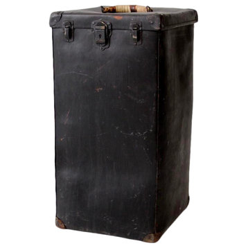 Consigned, Vintage Black Storage Bin