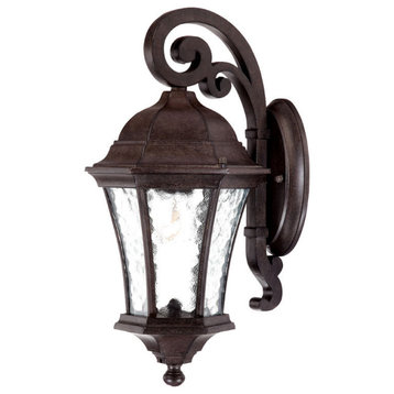 Acclaim Lighting 3602 Waverly 1 Light 16.5"H Outdoor Wall Sconce - Black Coral